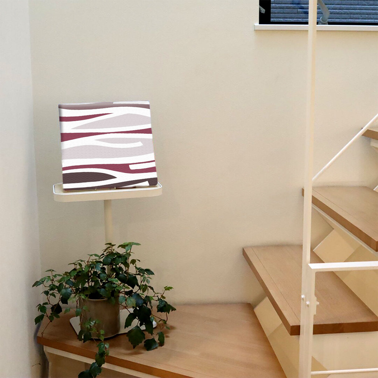 モダンなデザイン、赤のインテリア小物 インテリア アート pat-0159