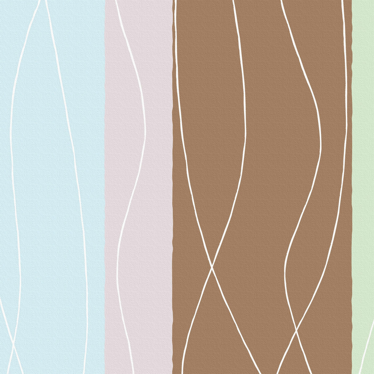 Pastel color striped pattern interior accessory wall hanging art pat-0164