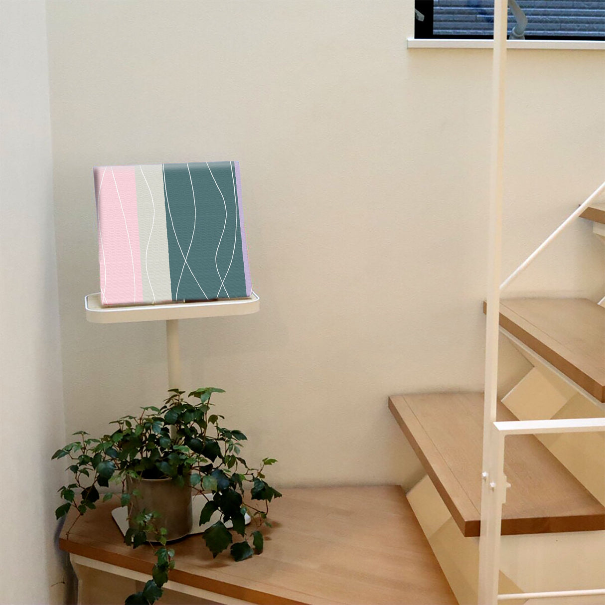 モダンなストライプ柄インテリア小物 一人暮らし インテリア pat-0165