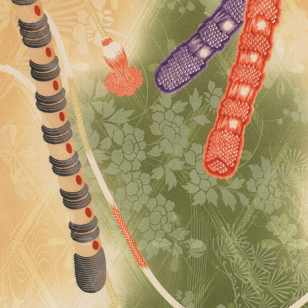 着物柄のアートパネル インテリア アート pat-0169