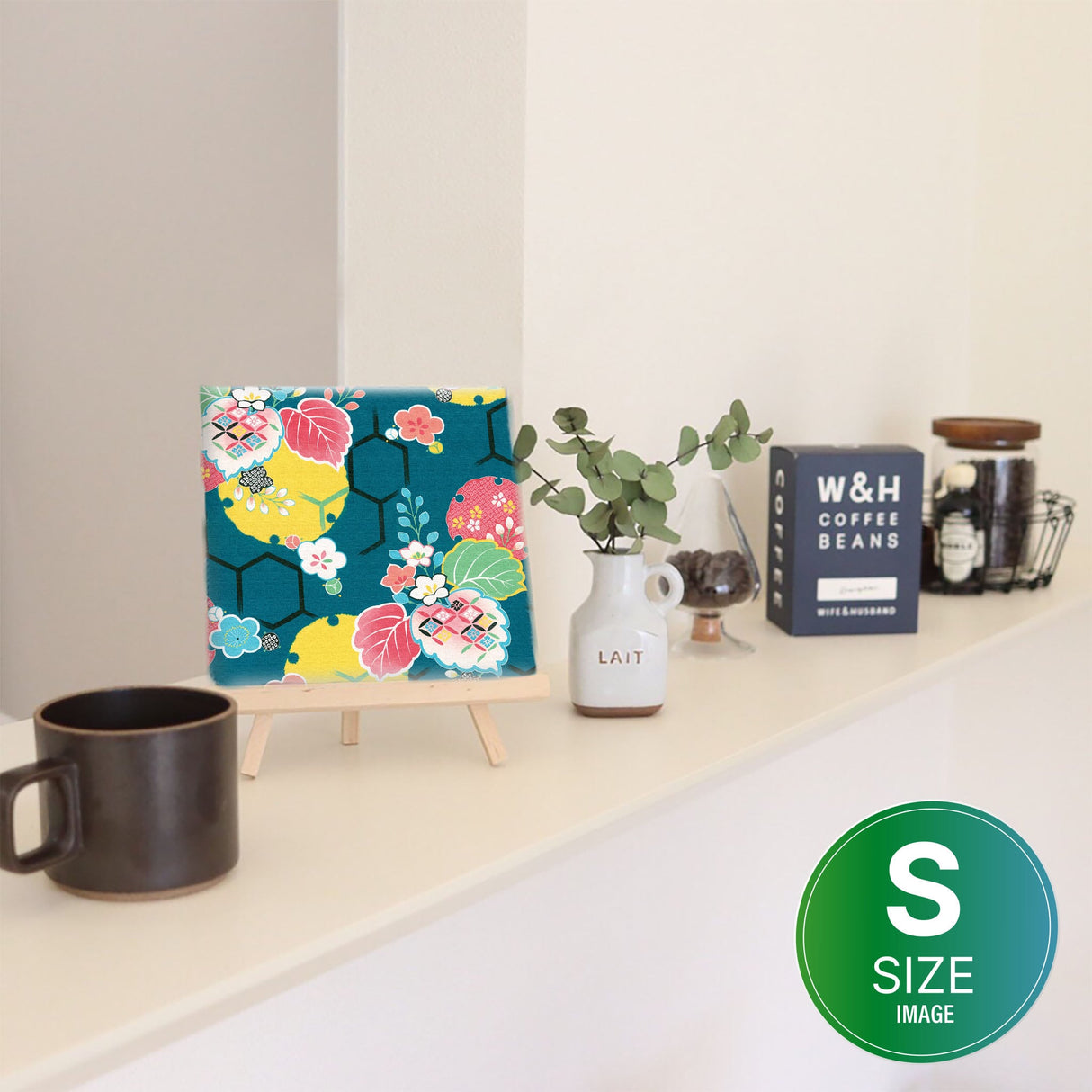 伝統模様の壁掛けインテリア 写真 壁掛け pat-0171