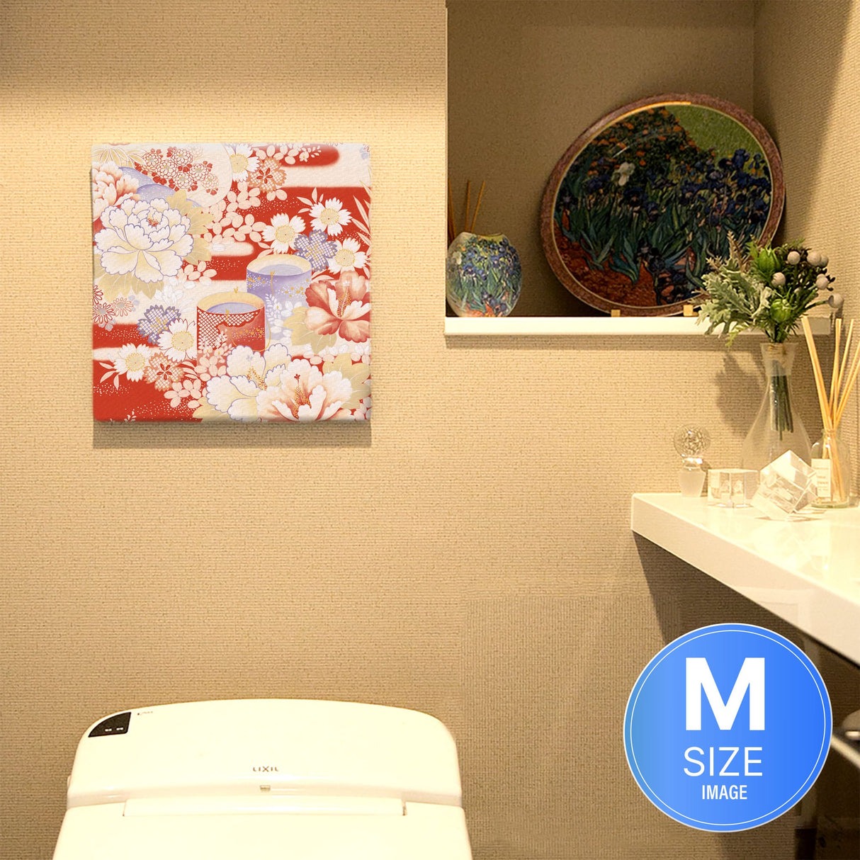 Japanese pattern art panel Art Goods pat-0173