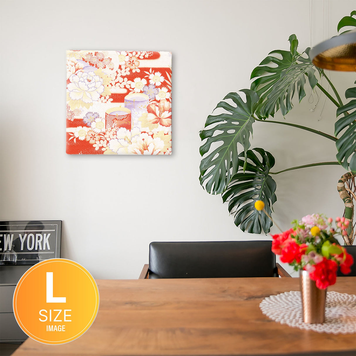 Japanese pattern art panel Art Goods pat-0173