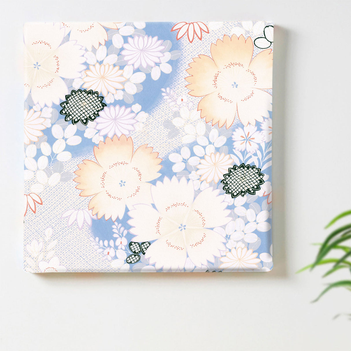 着物柄のインテリア小物 壁掛け アート pat-0174