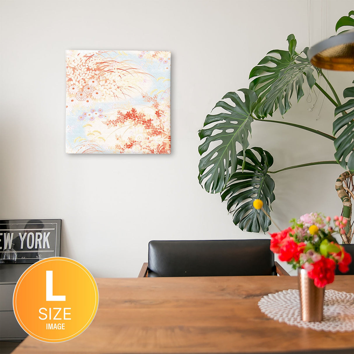 Japanese modern wall hanging interior Living alone interior pat-0175