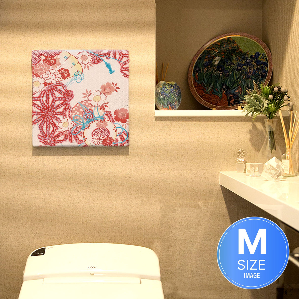 和柄のインテリア小物 インテリア アート pat-0178