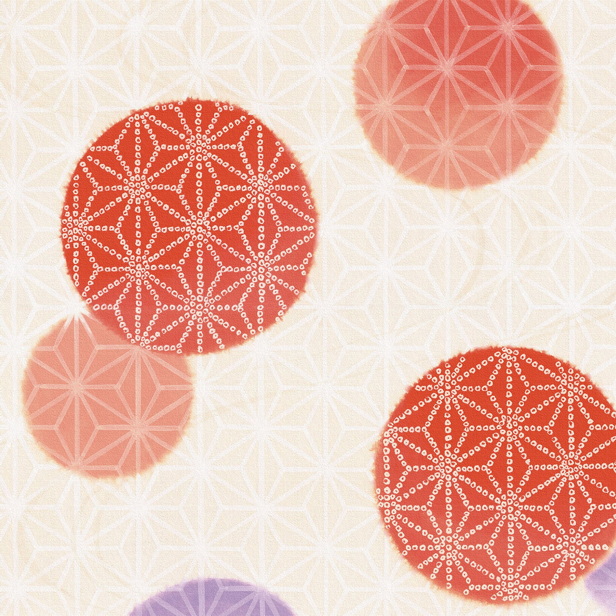 Kimono pattern wall hanging interior photo art pat-0179