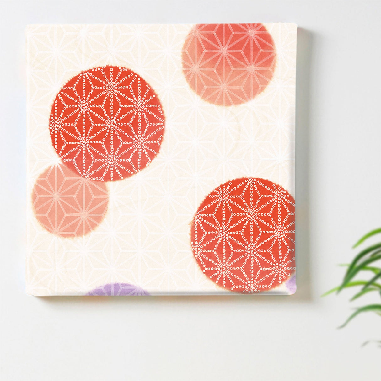 Kimono pattern wall hanging interior photo art pat-0179