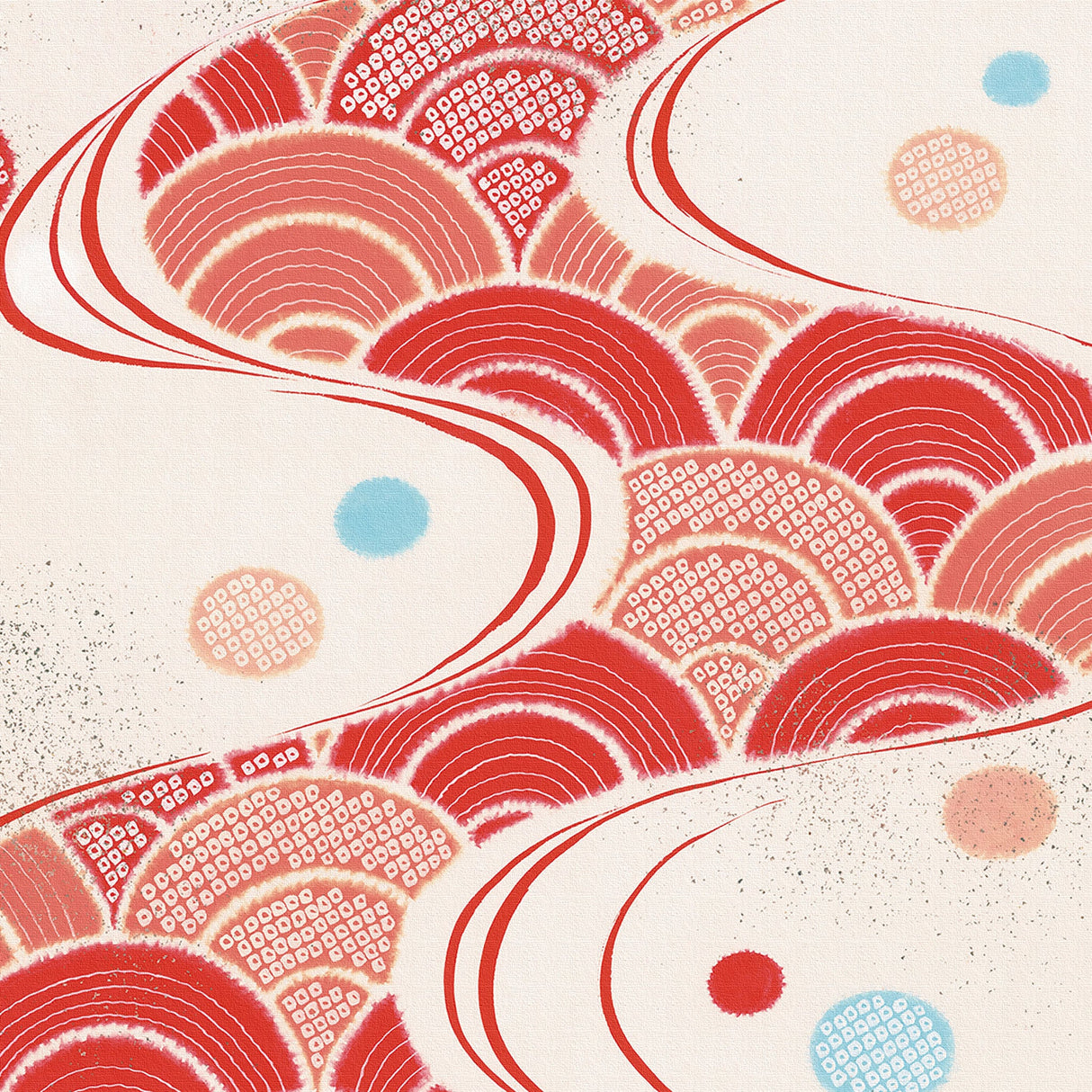 ジャパンモダンのファブリックパネル 写真 壁掛け pat-0180