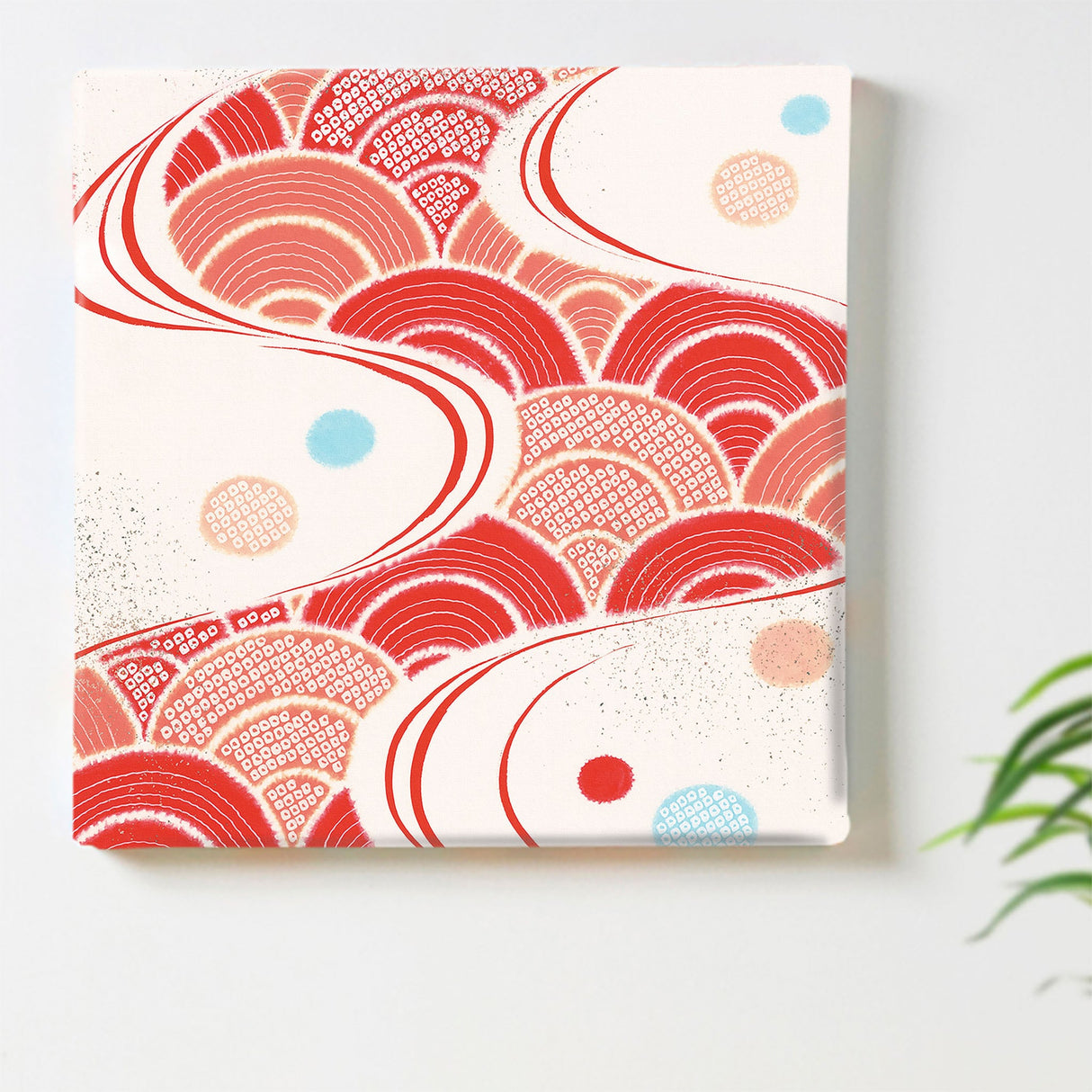 ジャパンモダンのファブリックパネル 写真 壁掛け pat-0180