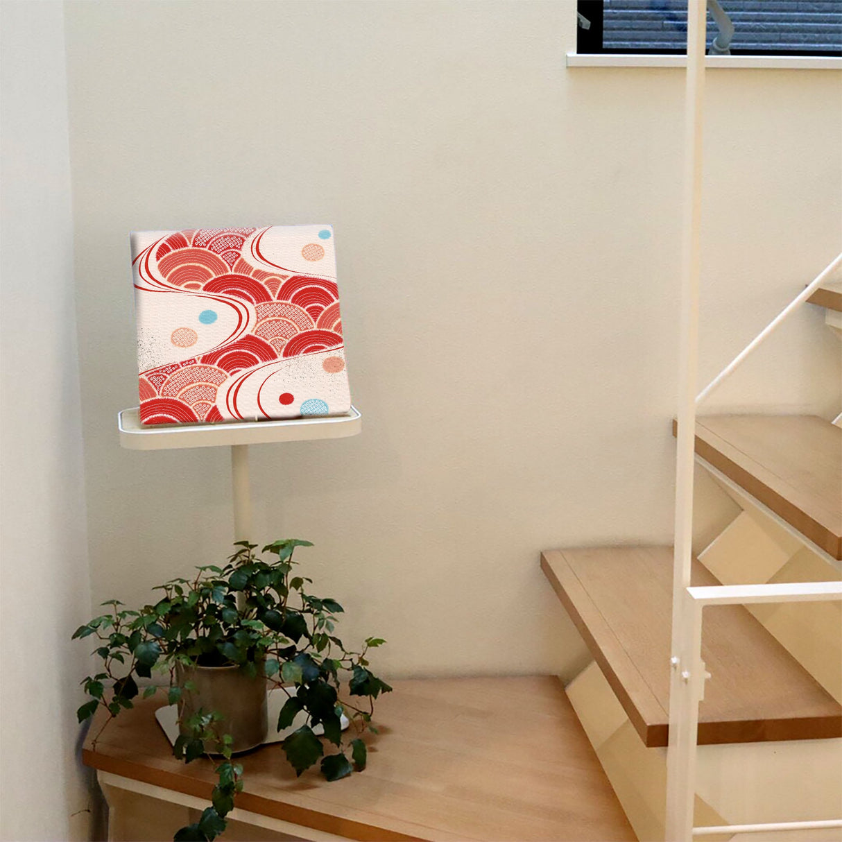 ジャパンモダンのファブリックパネル 写真 壁掛け pat-0180