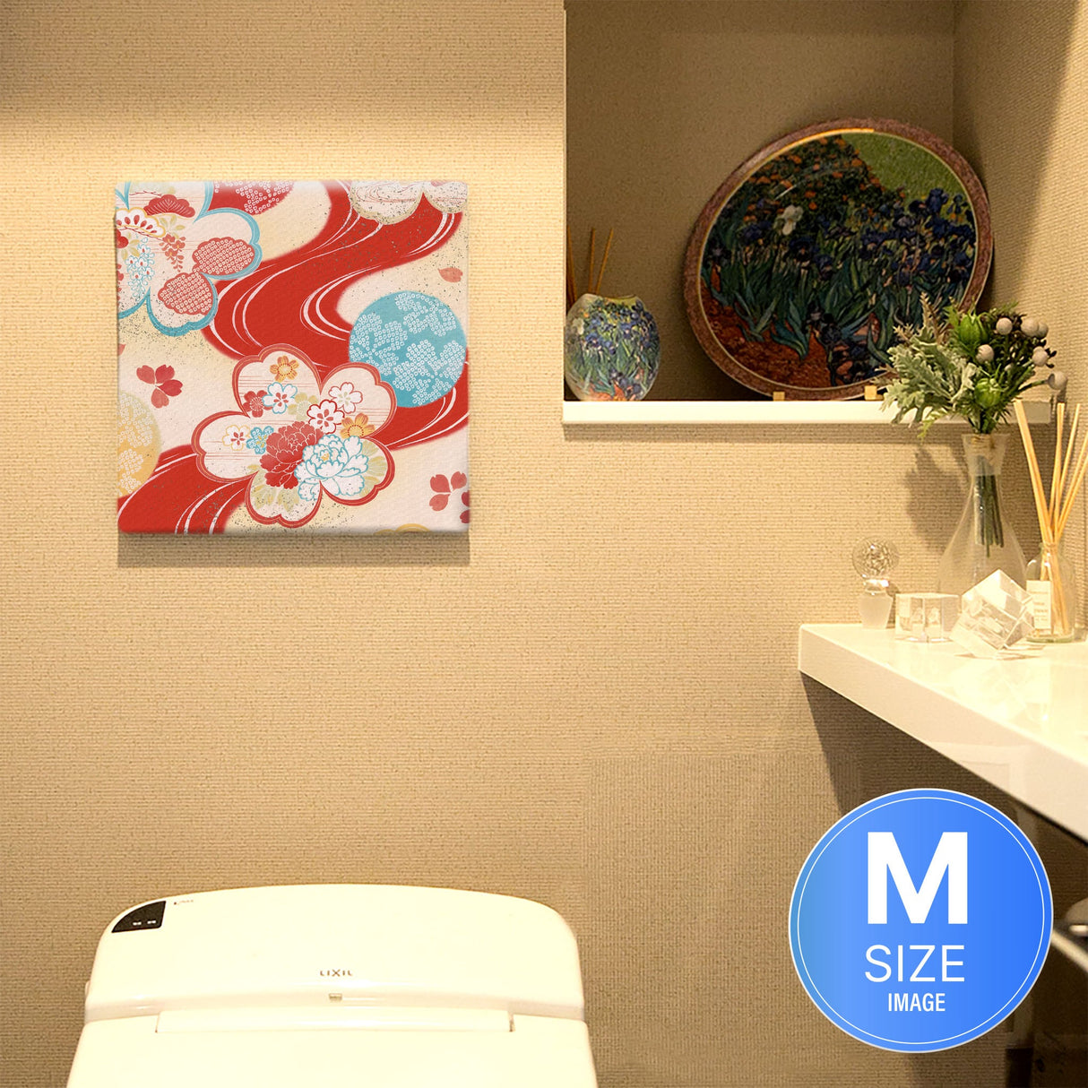 伝統模様のアートパネル インテリア 雑貨 pat-0181