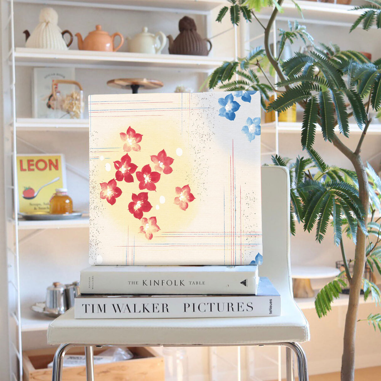 着物柄のファブリックパネル 一人暮らし インテリア pat-0184