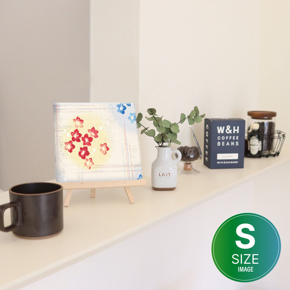 着物柄のファブリックパネル 一人暮らし インテリア pat-0184