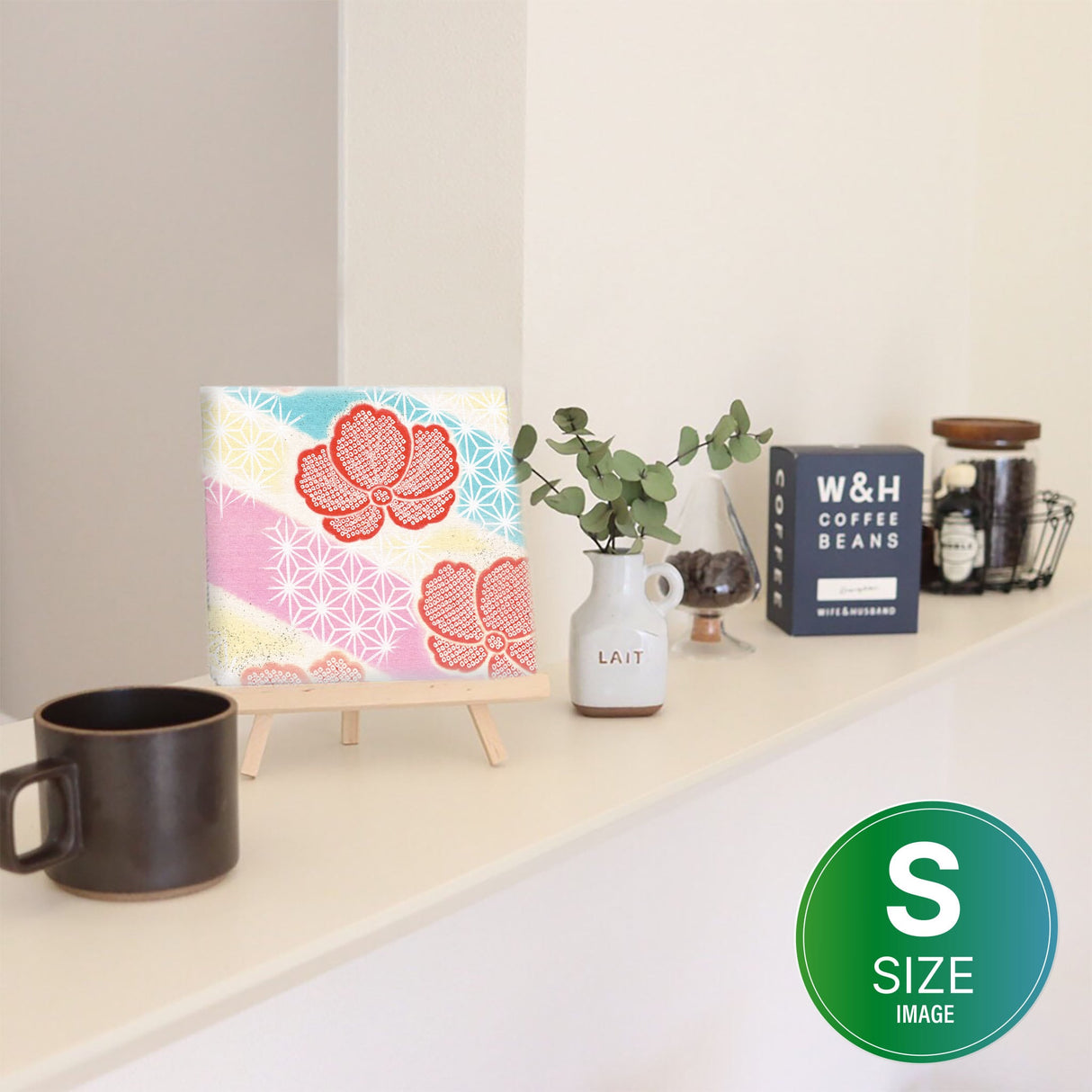 伝統模様のインテリア小物 ポスター アート pat-0186