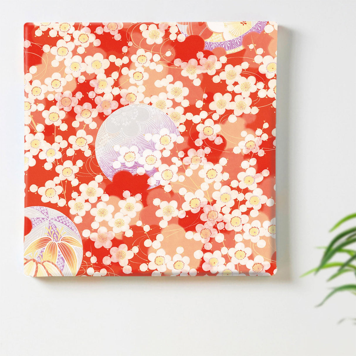 伝統和柄の壁掛けインテリア インテリア アート pat-0187