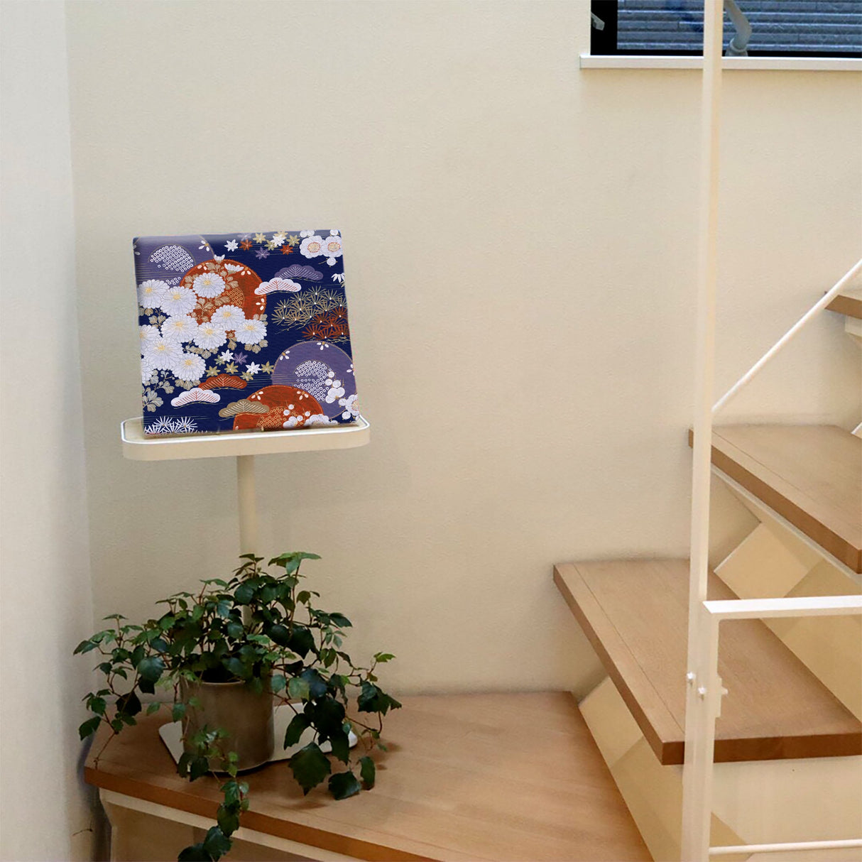 和柄のファブリックパネル 写真 アート pat-0188