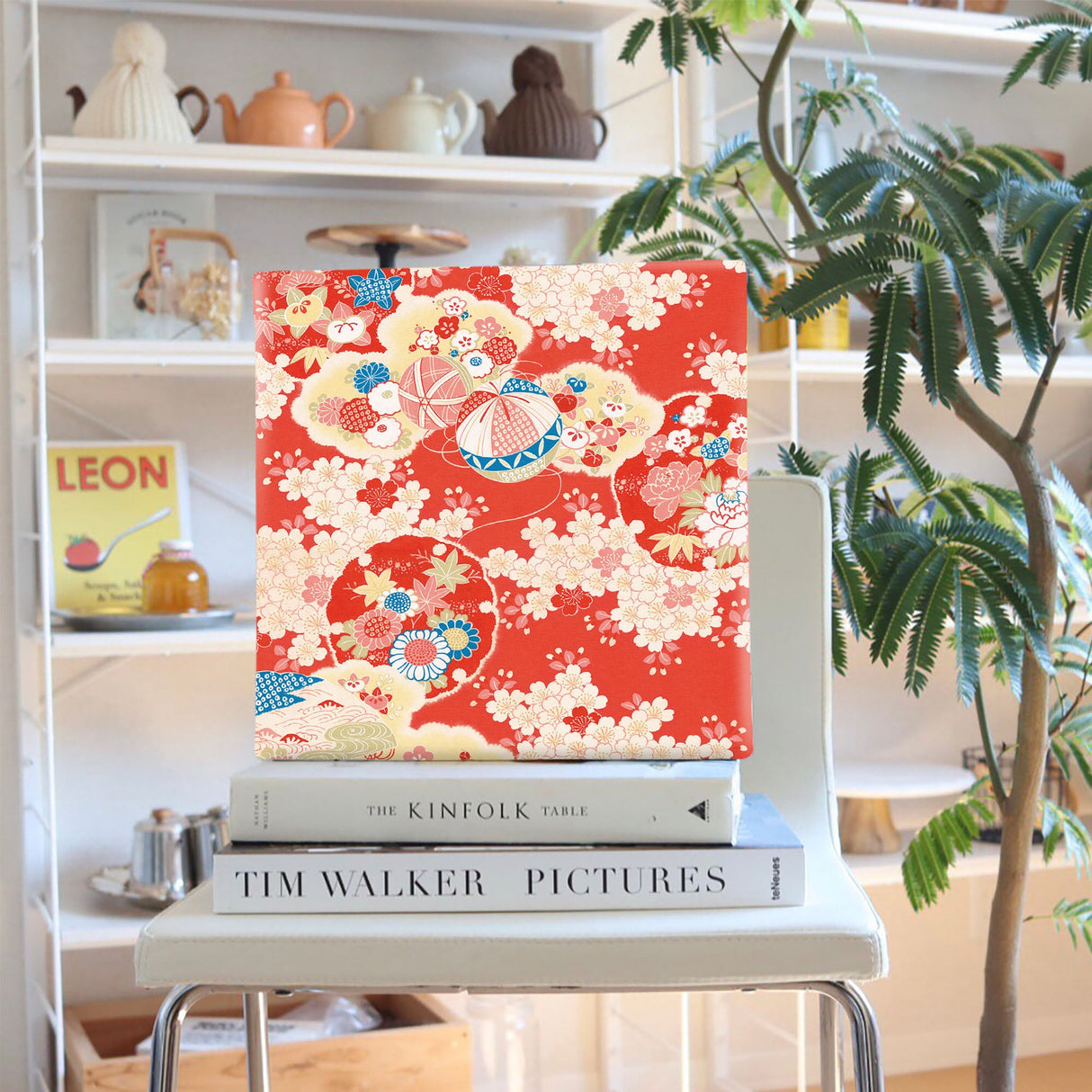 着物柄のアートパネル 写真 壁掛け pat-0189