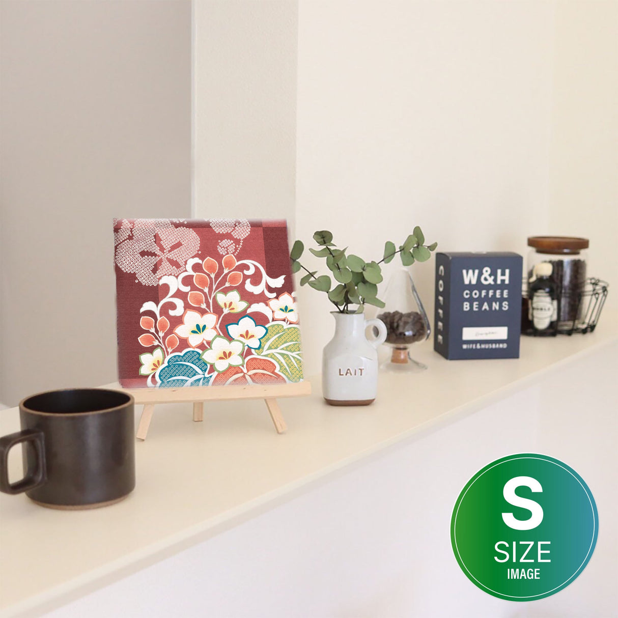 和柄のアートパネル 一人暮らし インテリア pat-0193