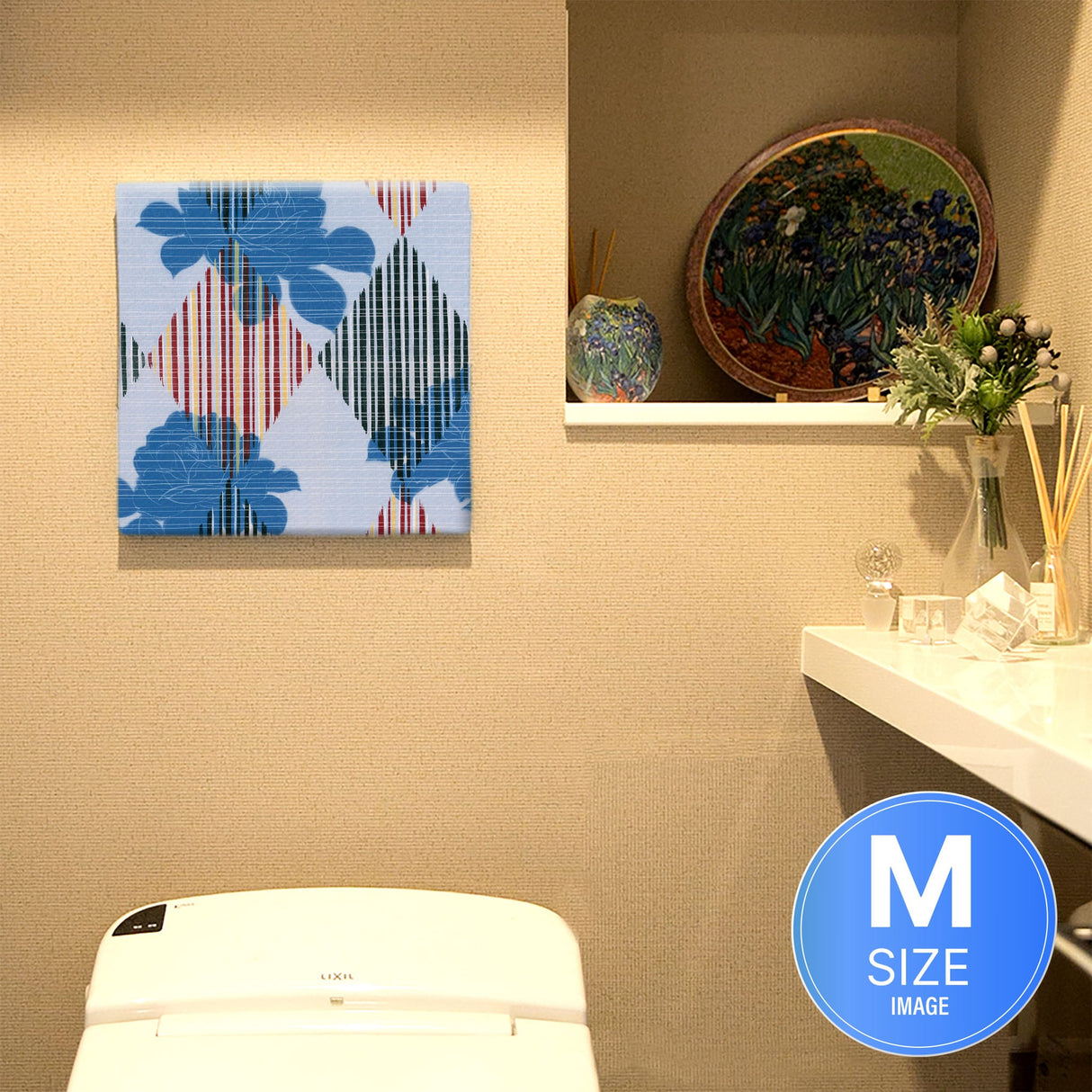 Kimono pattern wall decoration Interior goods pat-0199