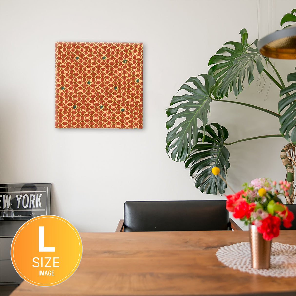 伝統模様のアートパネル 壁掛け アート pat-0201