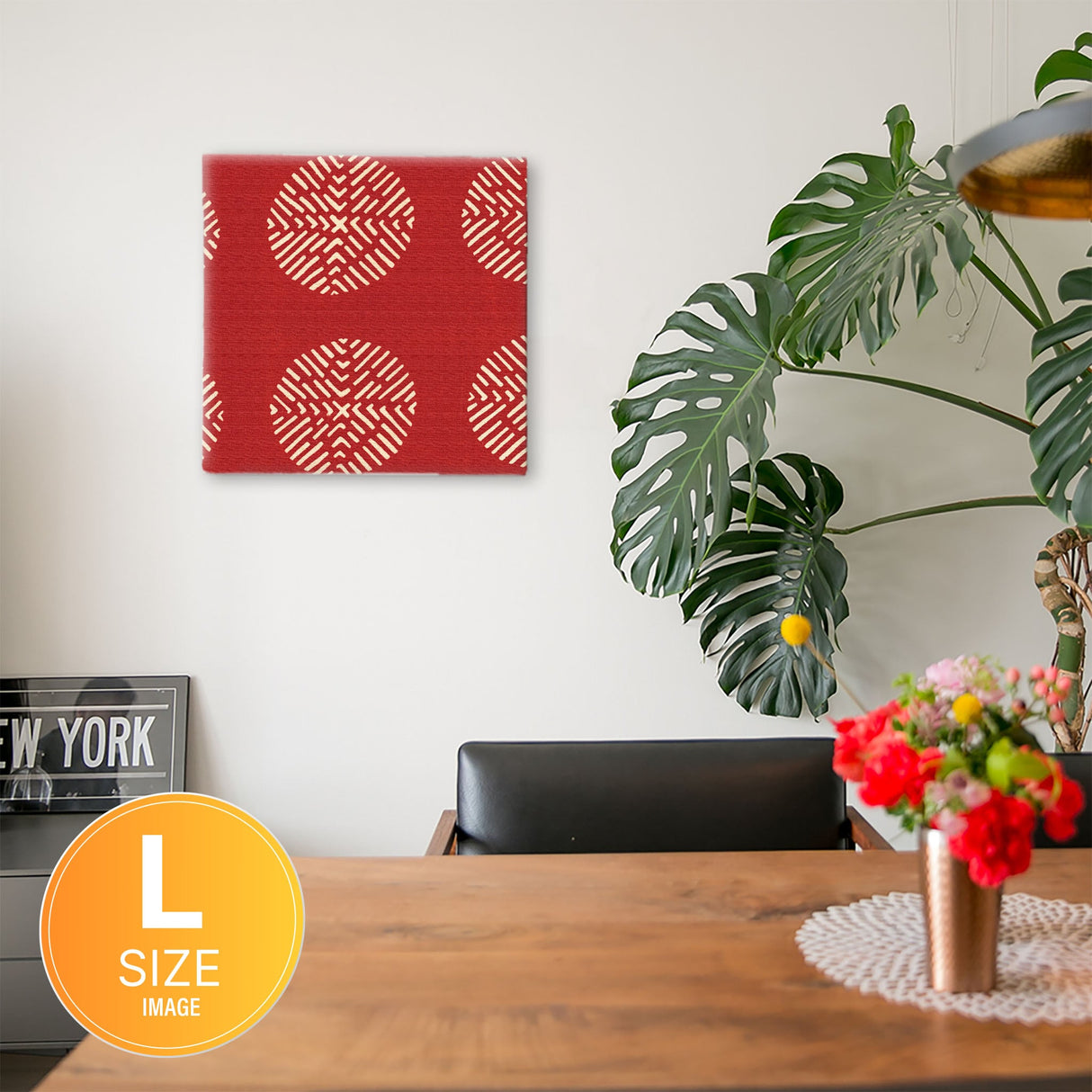 伝統和柄の壁掛けインテリア 写真 壁掛け pat-0207