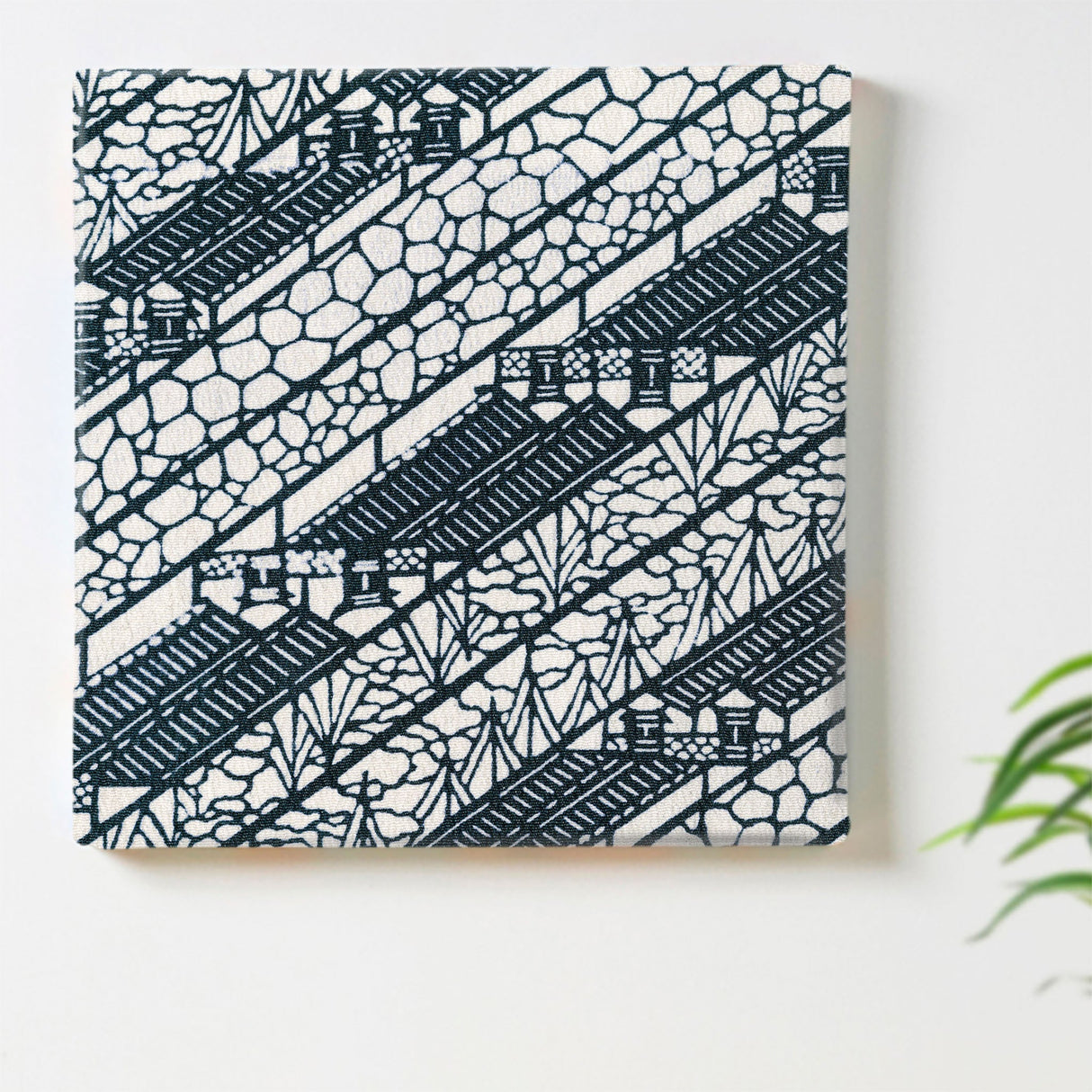 伝統和柄のファブリックパネル ウォールデコ インテリア pat-0212