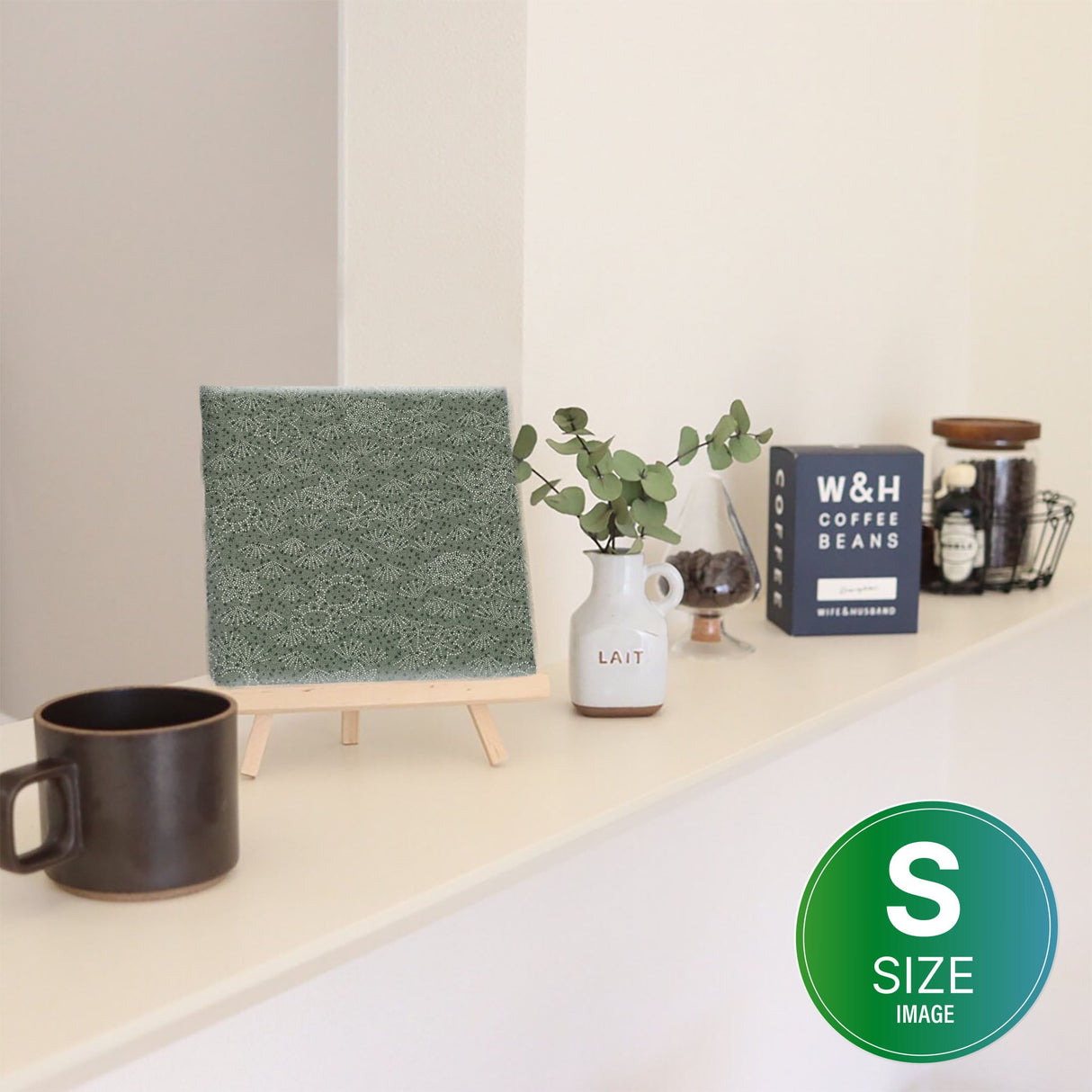 和柄のアートパネル ポスター アート pat-0213