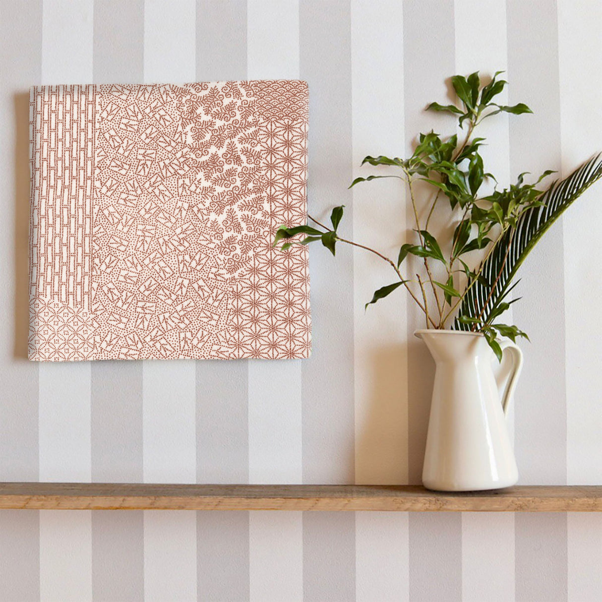 ジャパンモダンの壁掛けインテリア 写真 アート pat-0215