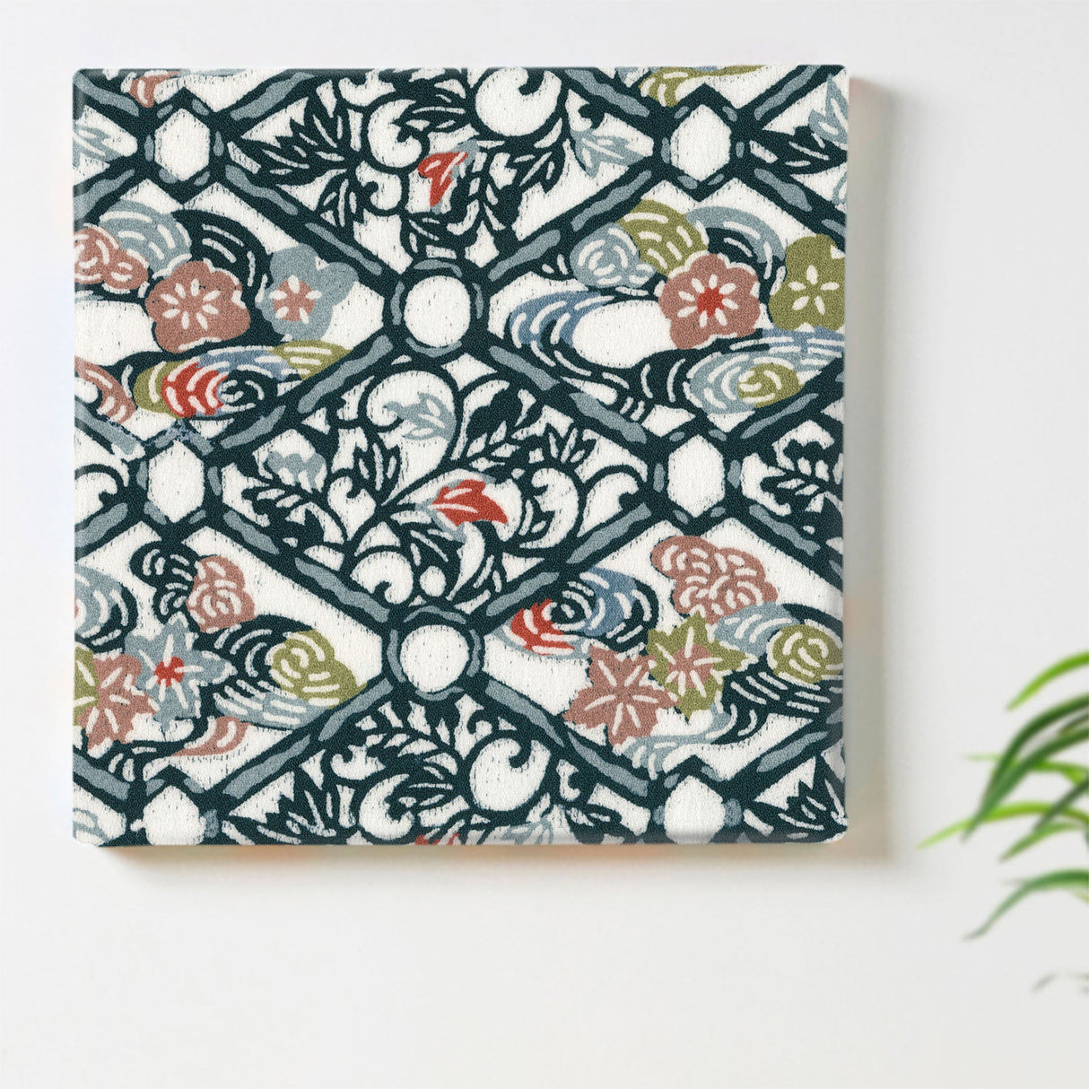 伝統和柄のアートパネル インテリア 雑貨 pat-0217