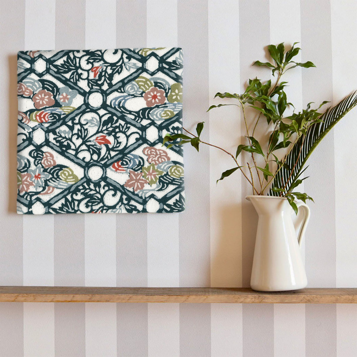 伝統和柄のアートパネル インテリア 雑貨 pat-0217