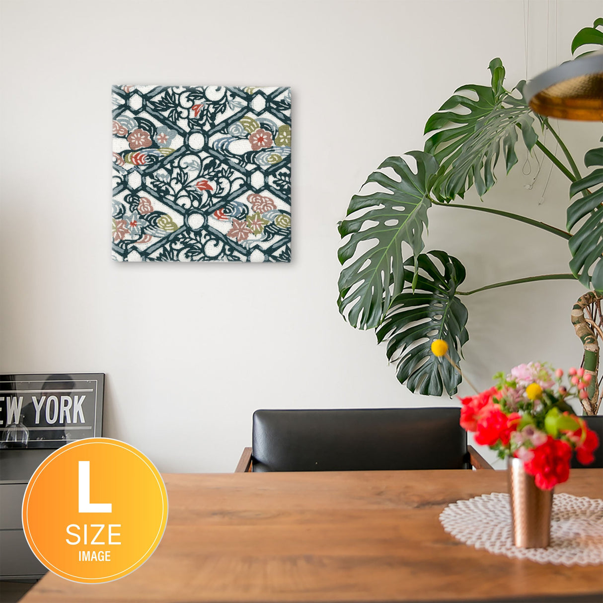 伝統和柄のアートパネル インテリア 雑貨 pat-0217