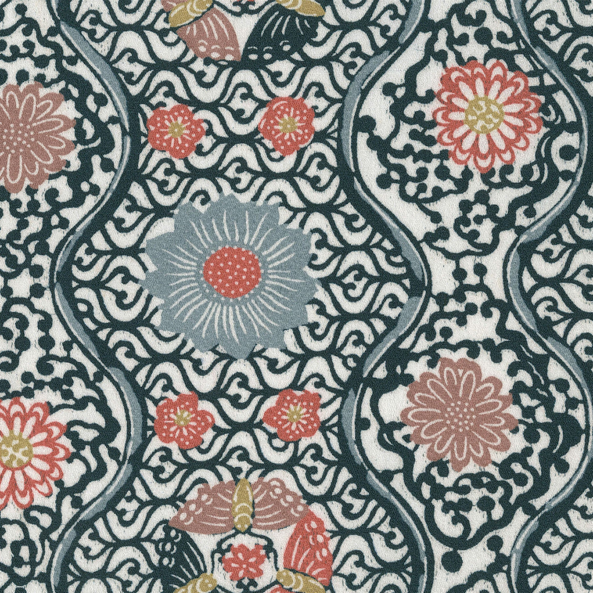 着物柄の壁掛けインテリア 壁掛け アート pat-0219