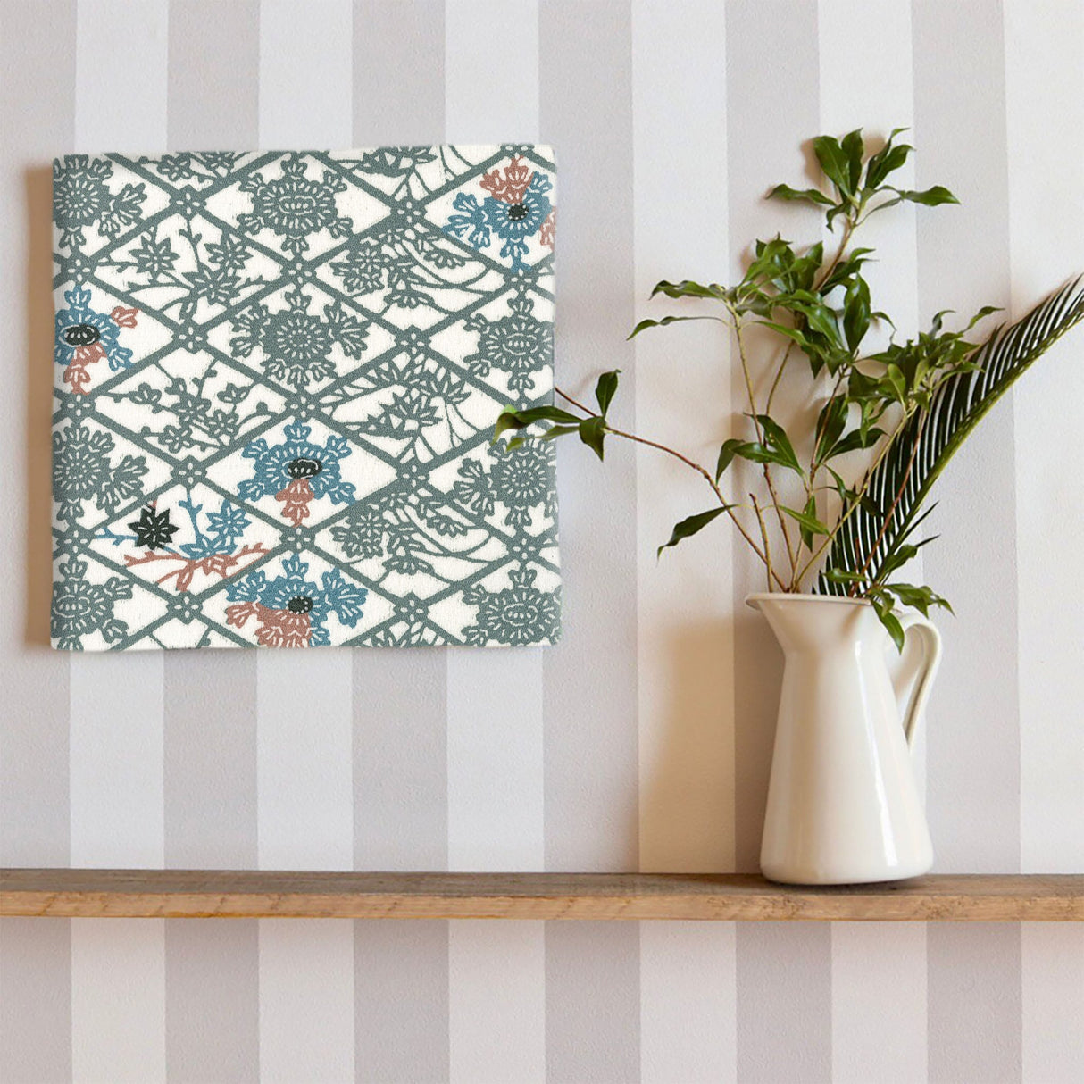 ジャパンモダンのファブリックパネル 一人暮らし インテリア pat-0220