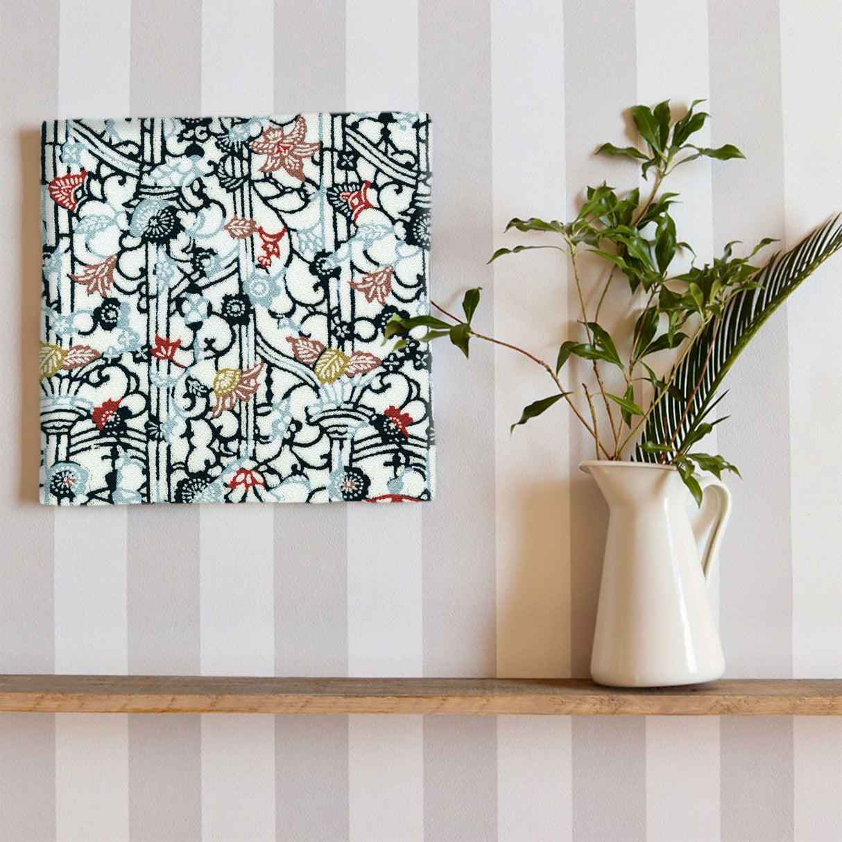 伝統和柄のインテリア小物 ポスター アート pat-0222