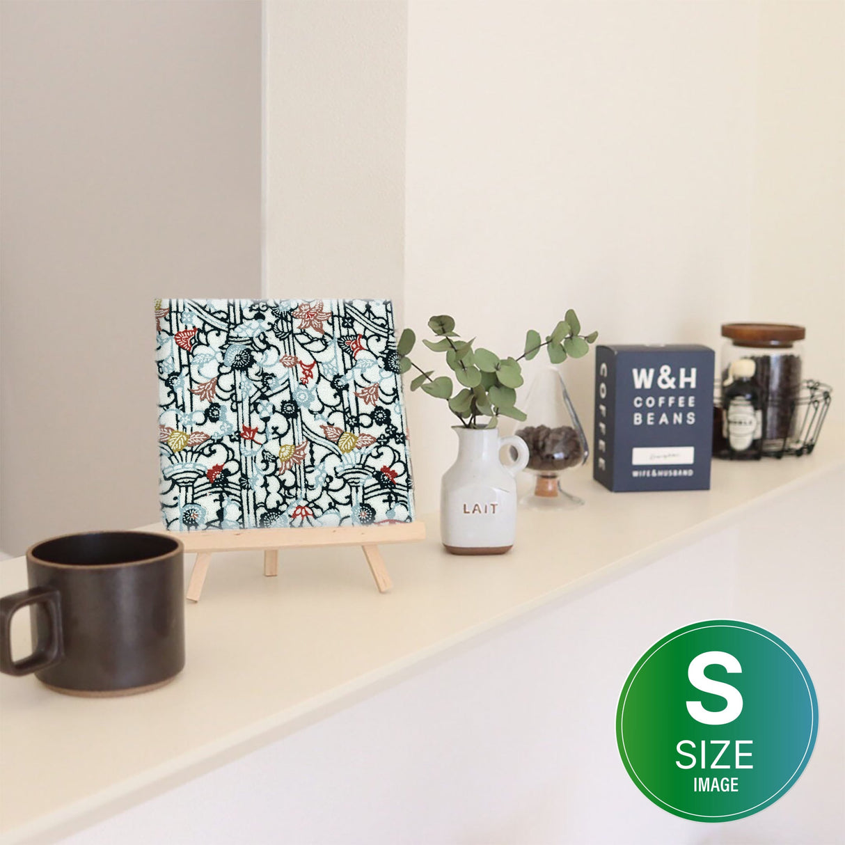 伝統和柄のインテリア小物 ポスター アート pat-0222