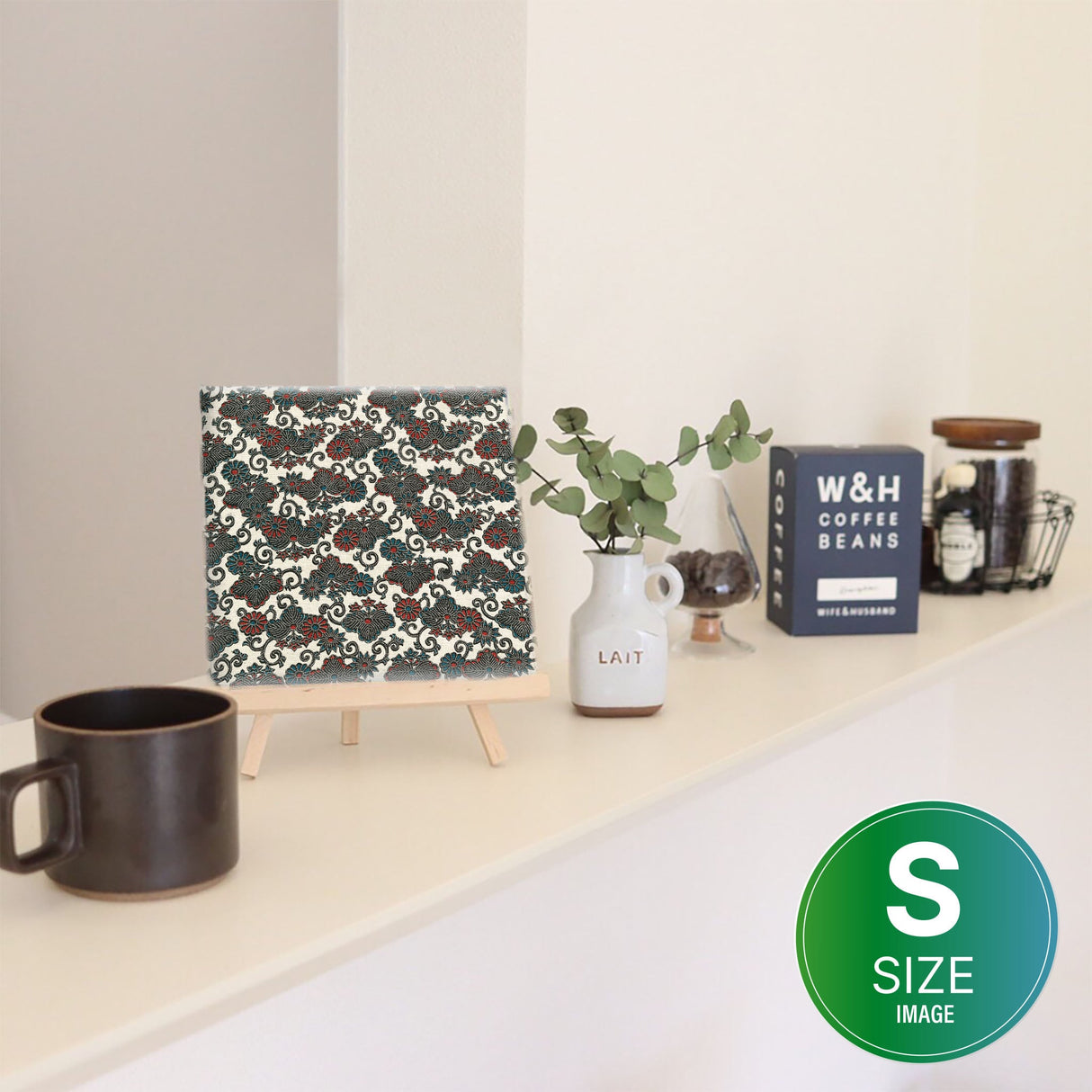 伝統和柄の壁掛けインテリア アート 雑貨 pat-0227