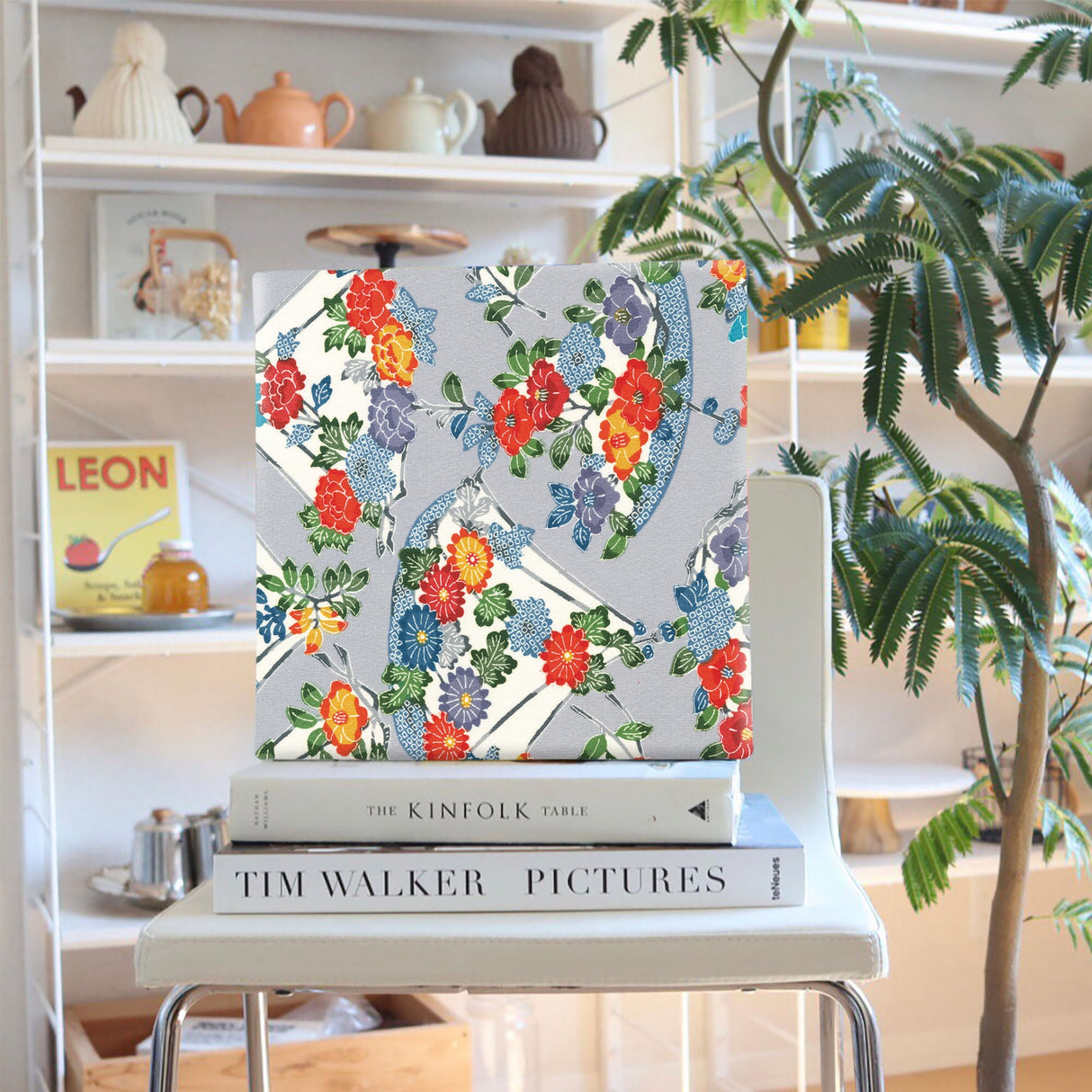 伝統模様のファブリックパネル アート 雑貨 pat-0236