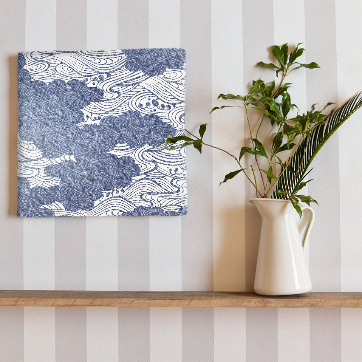 和柄の壁掛けインテリア 写真 壁掛け pat-0243