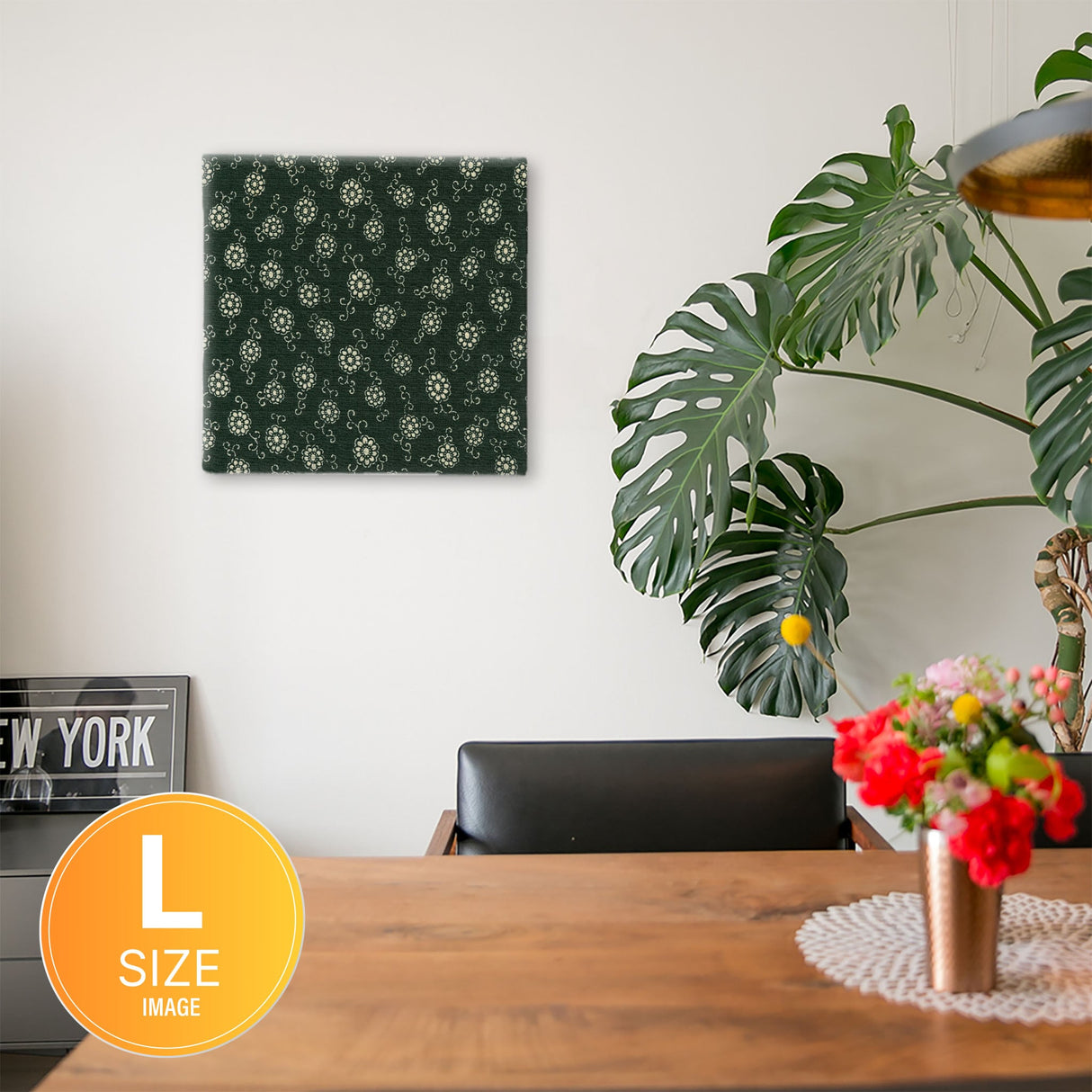 着物柄のファブリックパネル インテリア 雑貨 pat-0244