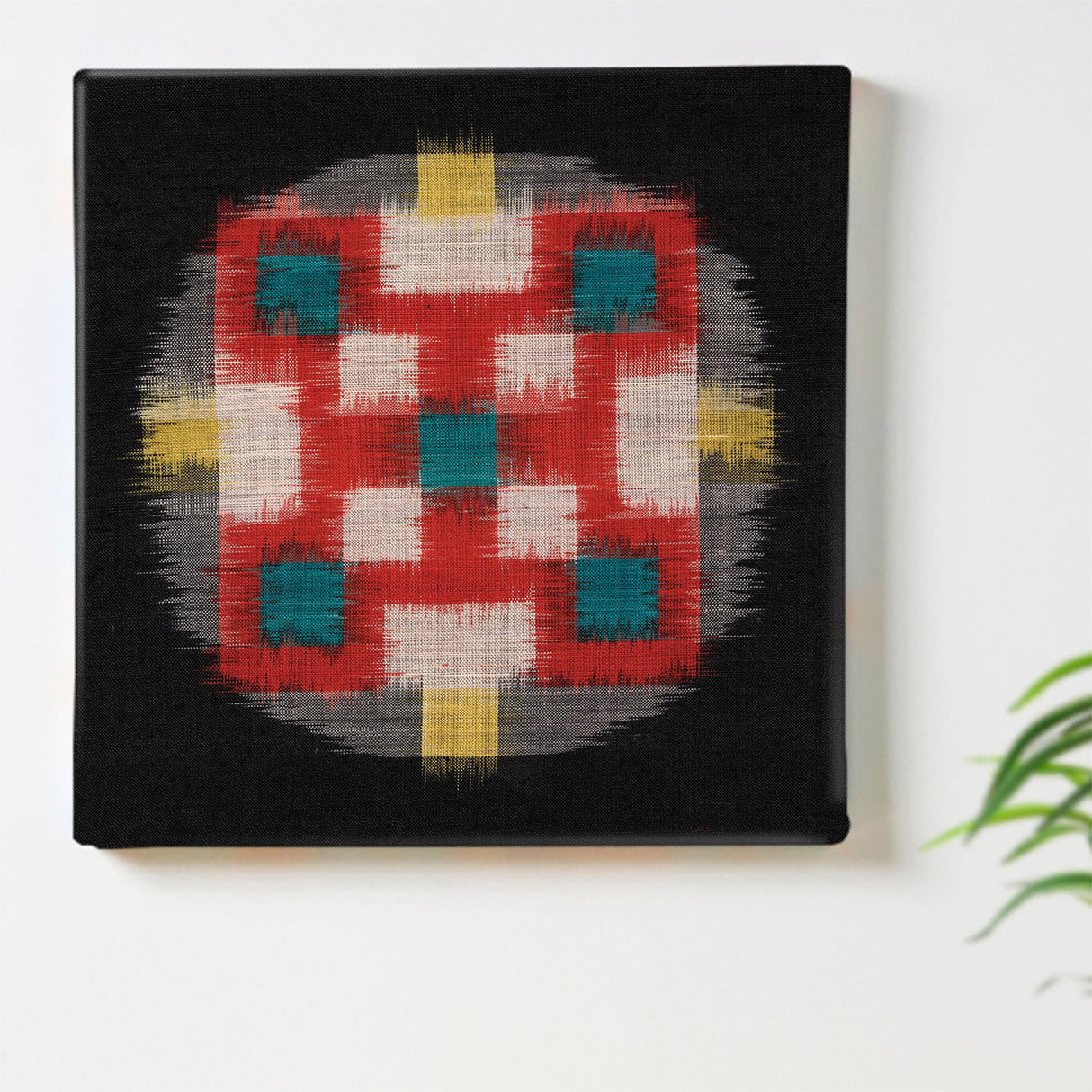 和柄のファブリックパネル ウォールデコ インテリア pat-0248