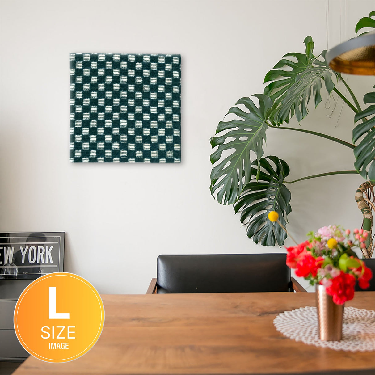 伝統模様の壁掛けインテリア 写真 壁掛け pat-0251