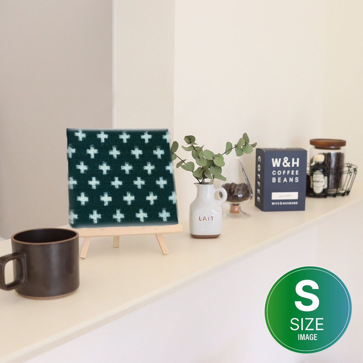 着物柄のインテリア小物 壁掛け アート pat-0254