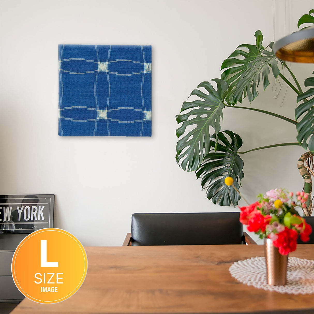 伝統模様のファブリックパネル ウォールデコ インテリア pat-0256