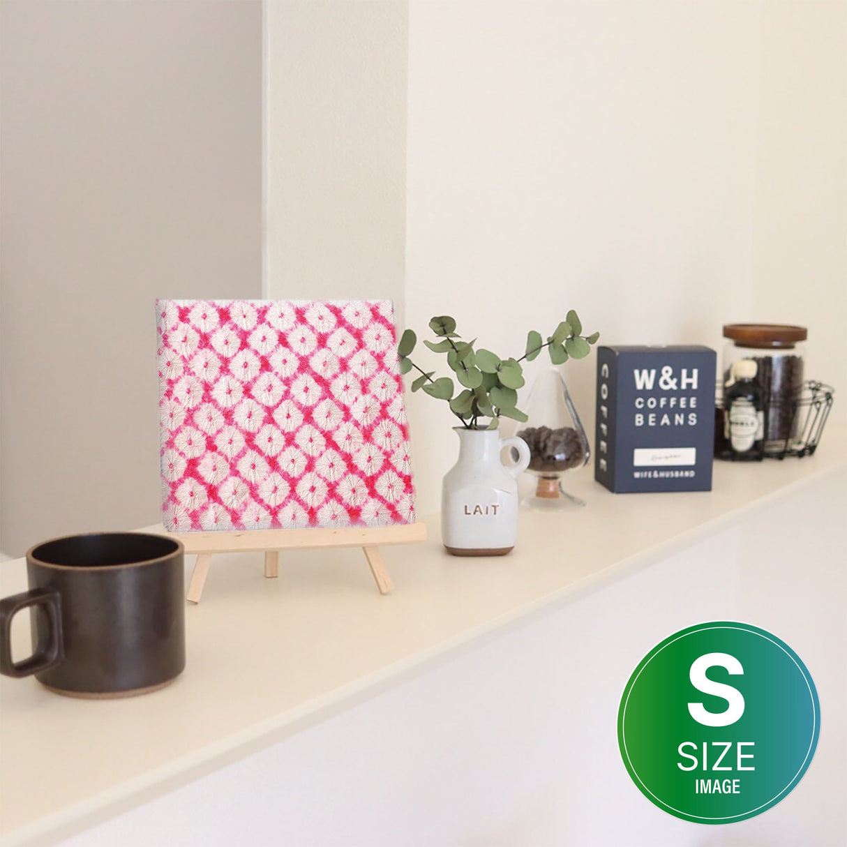 和柄の壁掛けインテリア 壁掛け アート pat-0263