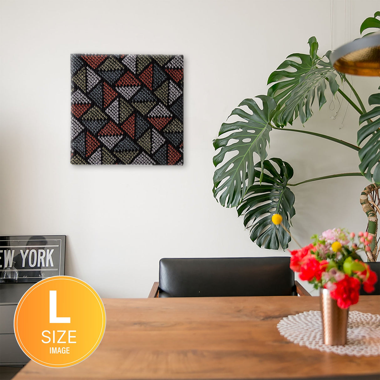 着物柄のファブリックパネル 一人暮らし インテリア pat-0264