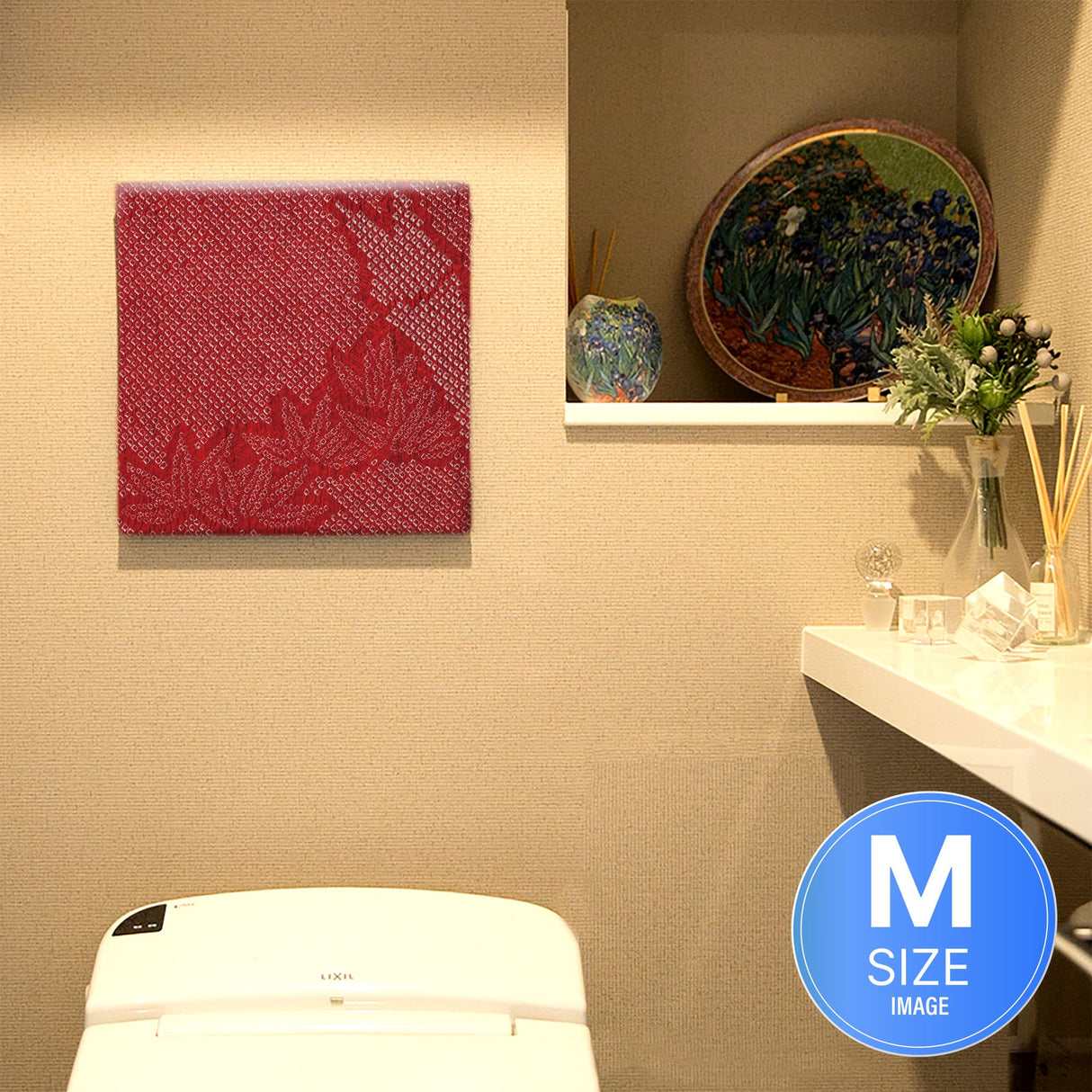 伝統模様のインテリア小物 ポスター アート pat-0266