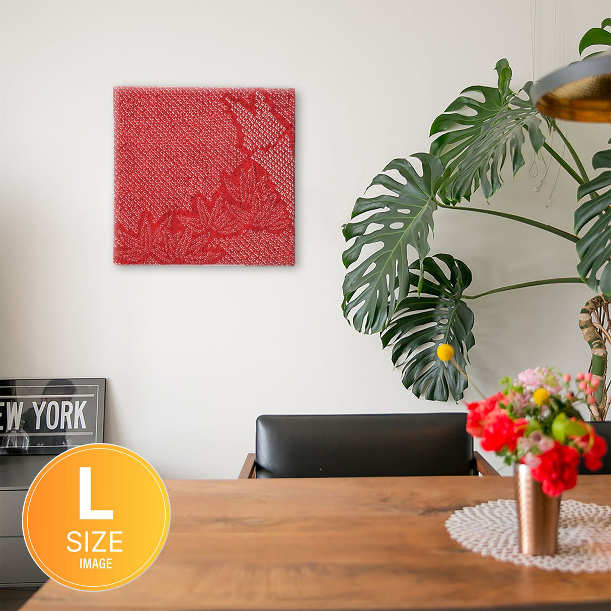 伝統模様のインテリア小物 ポスター アート pat-0266