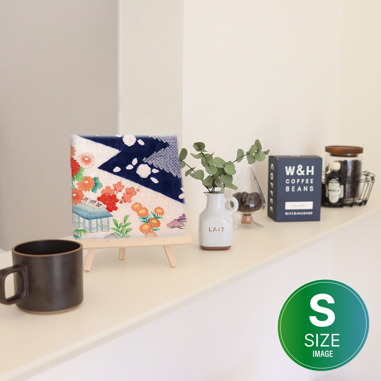 伝統和柄の壁掛けインテリア インテリア アート pat-0267