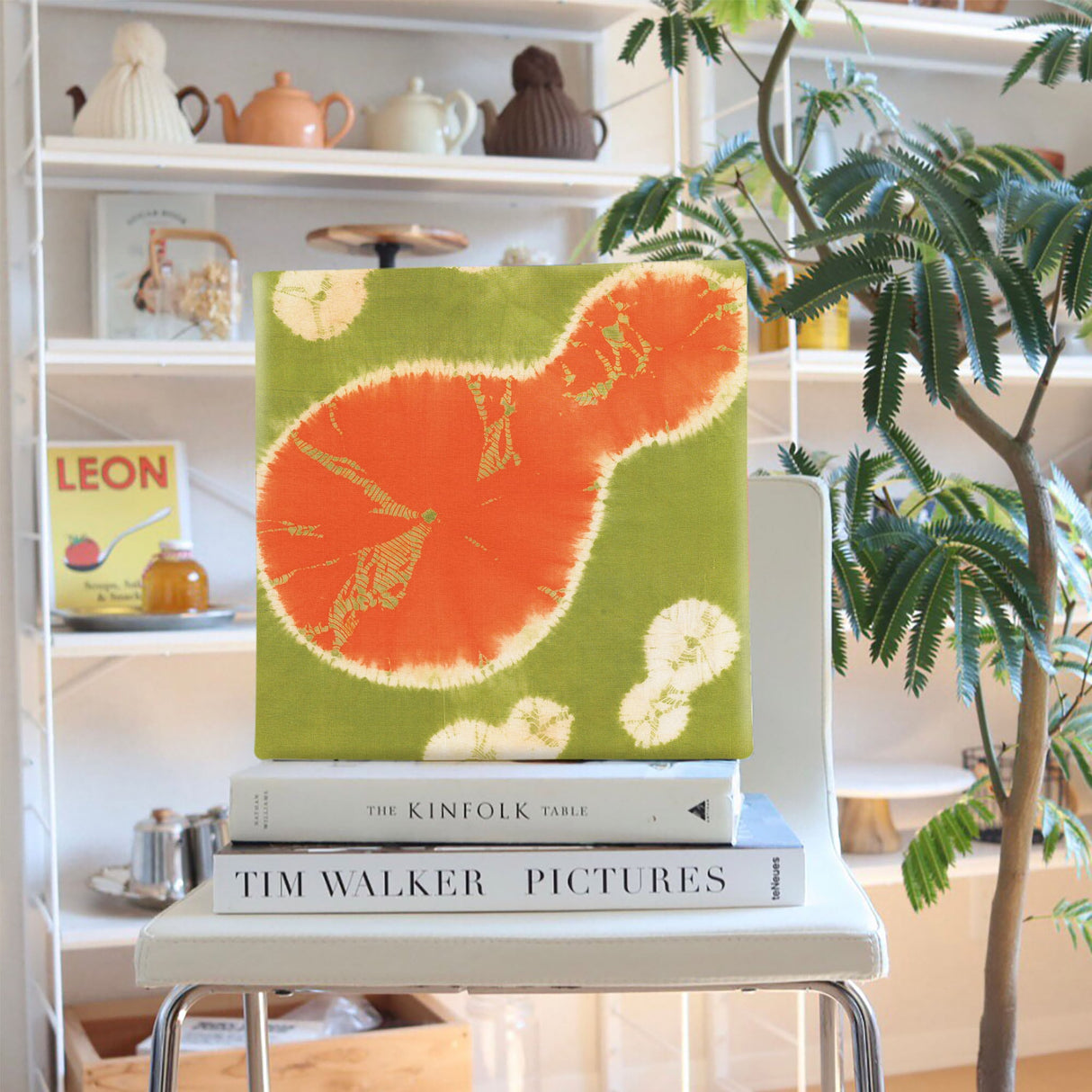 和柄のファブリックパネル 写真 アート pat-0268